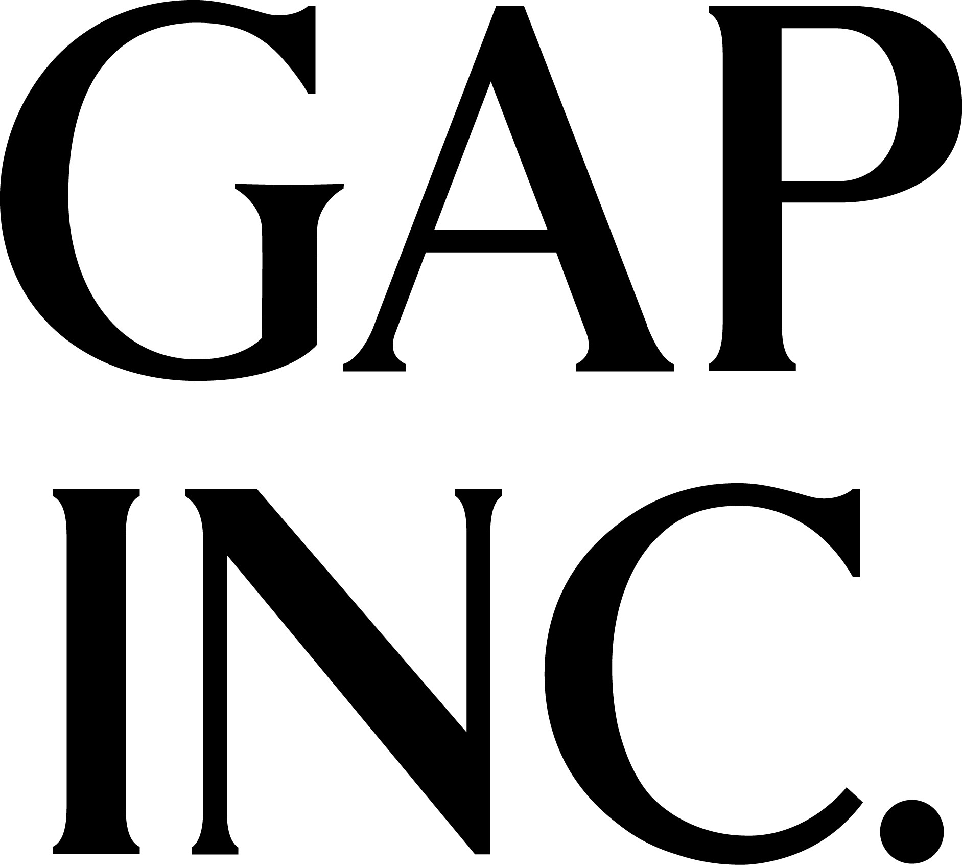 Gap Inc Primary Logo-Black Gap Inc Primary Logo-Black