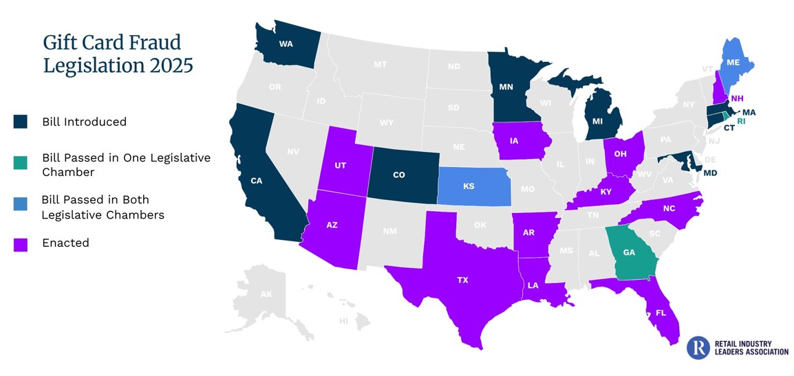 Gift Card Fraud Legislation 2025 Gift Card Fraud Legislation 2025